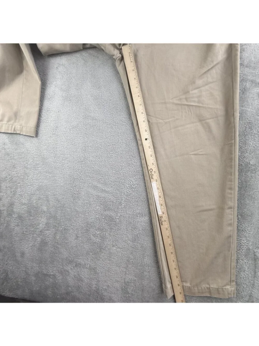 Polo Ralph Lauren Pants Mens 34x30 Beige Classic Fit Pleated Polo Chino Preppy